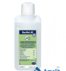 Засіб для екстреної дезінфекції Bacillol АF (Bode),  флакон 1 л