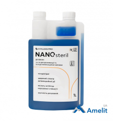 NANOsteril, універсальний дезінфікуючий засіб, флакон (Staleks Pro), 1 л