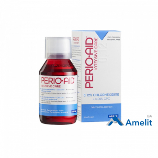 Ополіскувач PERIO-AID INTENSIVE CARE (Dentaid), флакон 150 мл