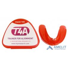Трейнер ортодонтический T4А (Trainer T4A), жесткий, красный, для взрослых, 1шт.