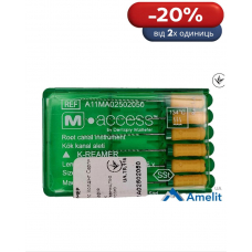 Інструмент ручний K-Reamers M-Access №20, 25 мм (Dentsply Maillefer), 6 шт./пак. Інструмент ручний K-Reamers M-Access №20, 25 мм (Dentsply Maillefer), 6 шт./пак.