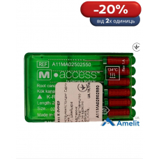 Інструмент ручний K-Reamers M-Access №25, 25 мм (Dentsply Maillefer), 6 шт./пак. Інструмент ручний K-Reamers M-Access №25, 25 мм (Dentsply Maillefer), 6 шт./пак.