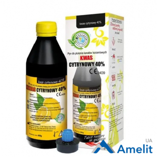 Лимонна кислота 40% (Citric Acid, Cerkamed), рідина 200 мл
